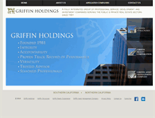 Tablet Screenshot of drupal6.griffinholdings.net